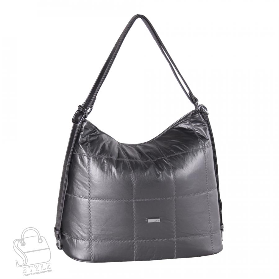 Сумка женская 69192 silver gray Velina Fabbiano-Safena/30