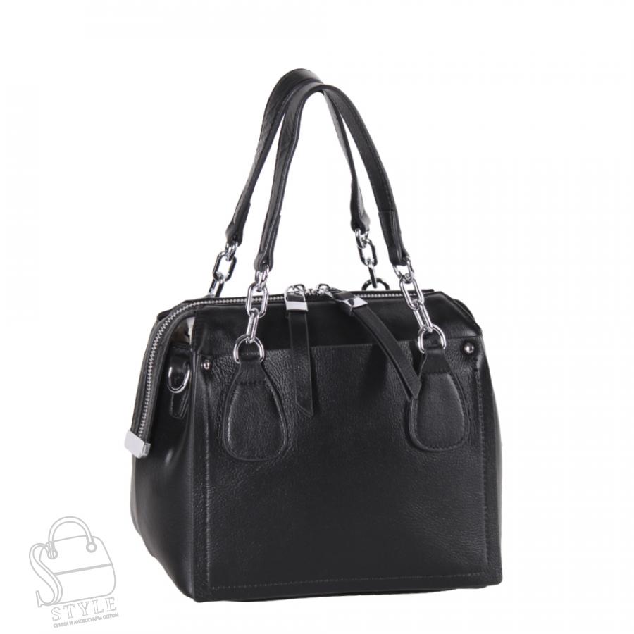 Сумка женская кожаная 0913CH black Polina&Eiterou/30