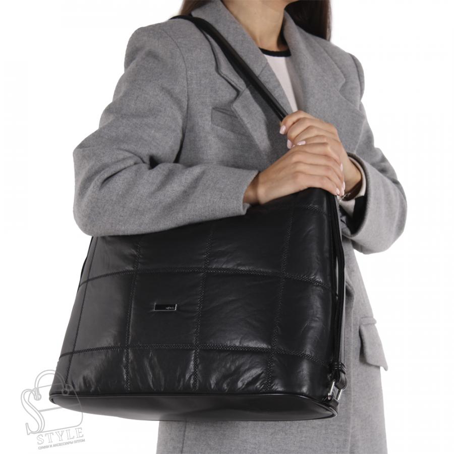 Сумка женская 69192 black Velina Fabbiano-Safena/30 в Новосибирске