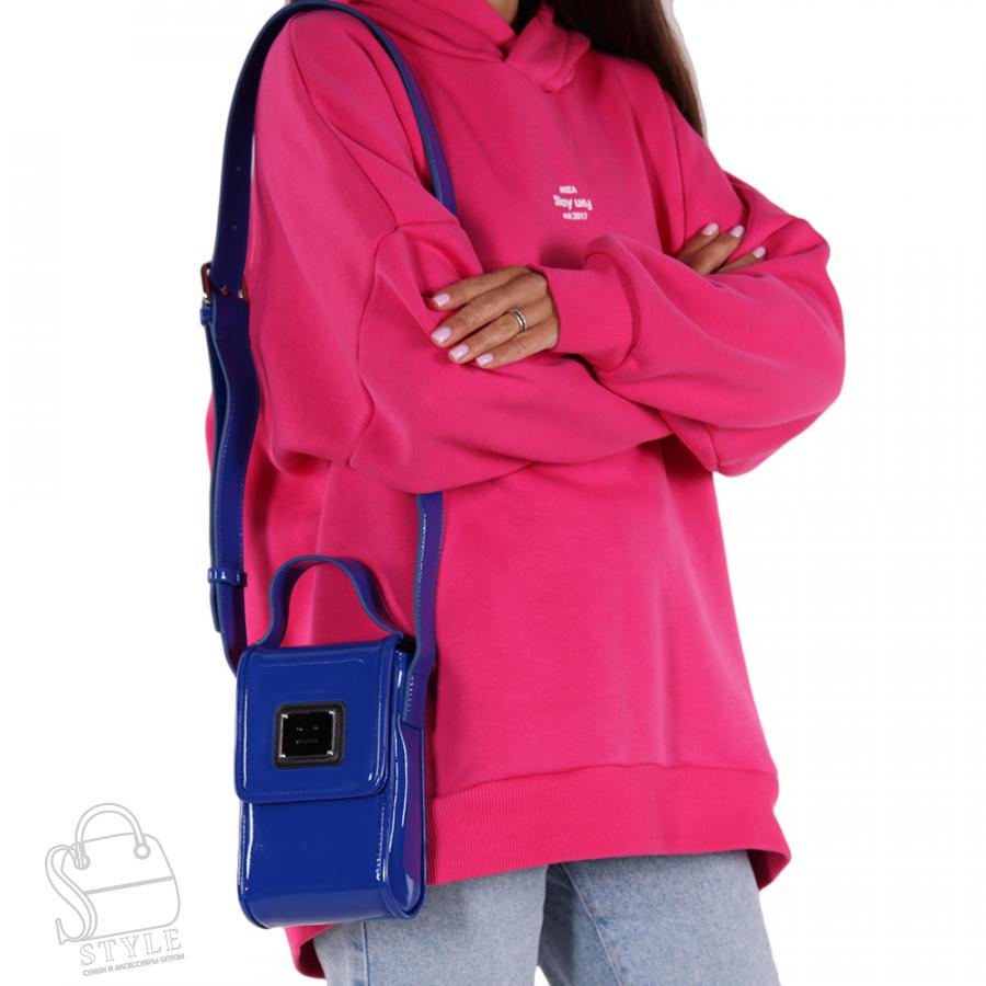 Сумка женская кожаная 8001VG blue Vitelli Grassi/30 в Новосибирске