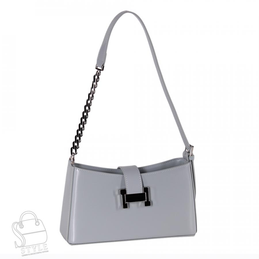 Сумка женская кожаная 2755BD l.blue Baidou