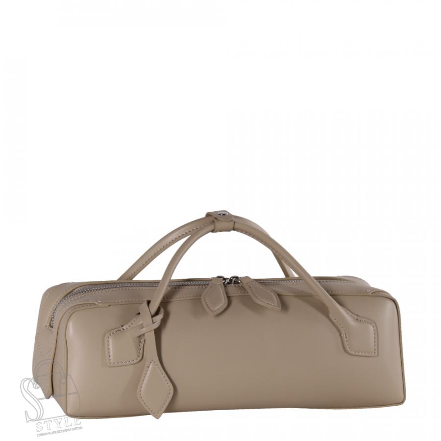 Сумка женская кожаная 999015PE apricot Polina&Eiterou/30