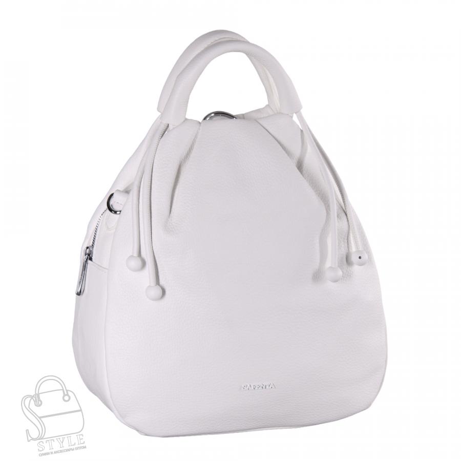 Рюкзак женский 69091-3 white Velina Fabbiano-Safenta/30 в Новосибирске