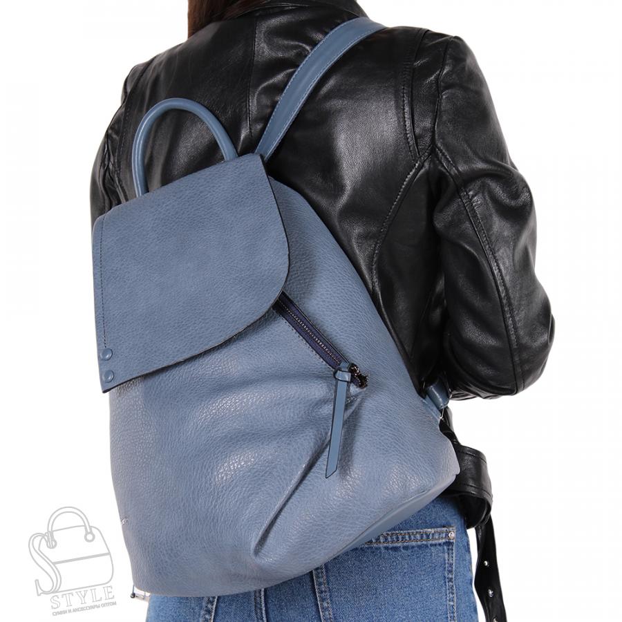Рюкзак женский 1700-1 blue Valle Mitto/30 в Новосибирске