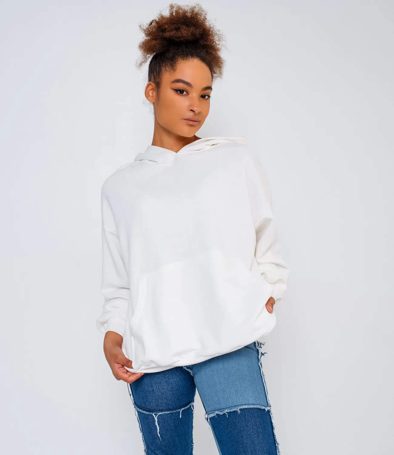 ст. цена870руб.! Худи #БШ1626, белый