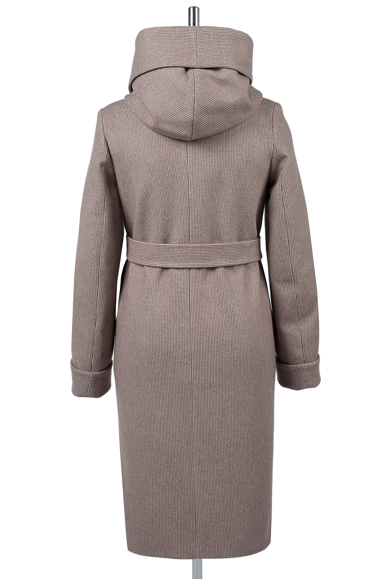 01-12256 Пальто женское демисезонное (пояс)