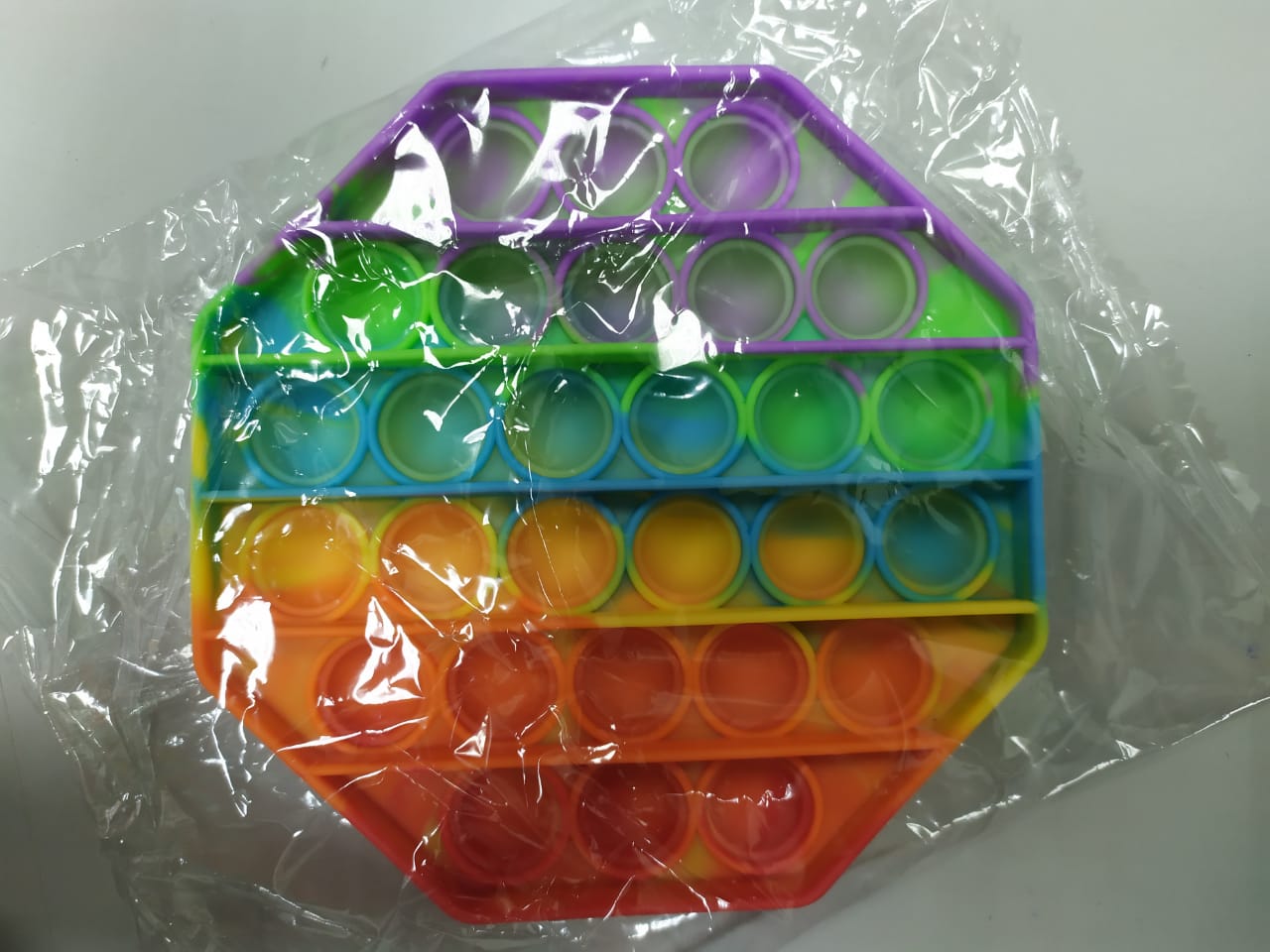 Игрушка POP IT Вечные пупырки Восьмигранник 12х12