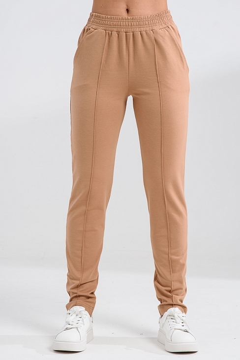 Женские брюки 67169/1О / капучино
