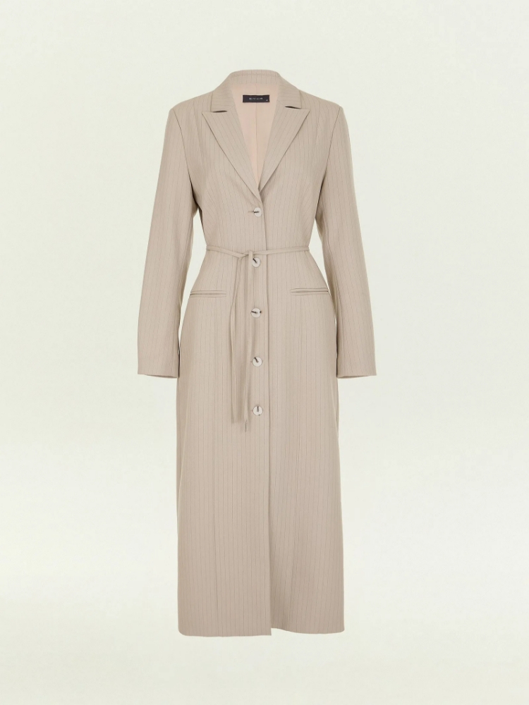 Жакет-платье макси в полоску ,
63% полиэстер, 35% вискоза, 2% эластан ,