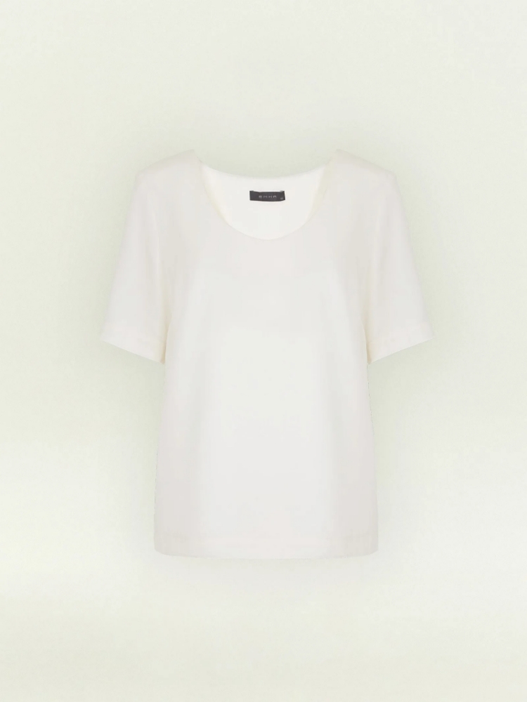 Блузка из 100% вискозы с вырезом ,
100% вискоза ,