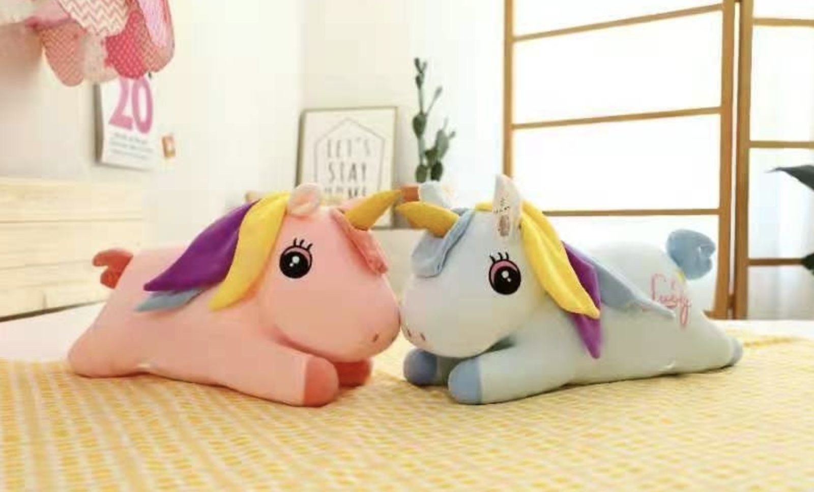 Игрушка с пледом ЕДИНОРОГ 7Я - розовый р-р 130х160