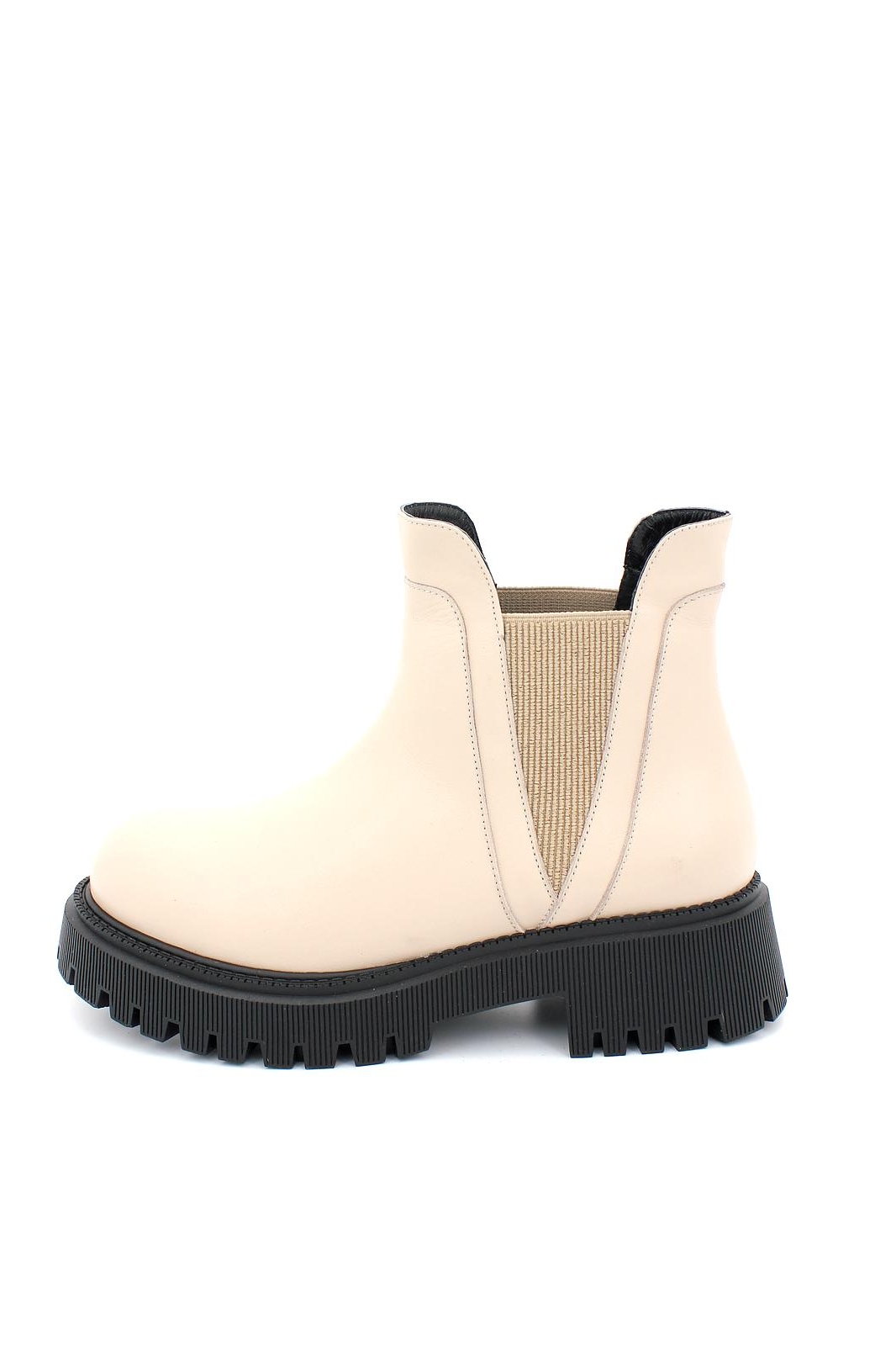 R12875SB П/сапоги жен нат кож беж шерсть (42)