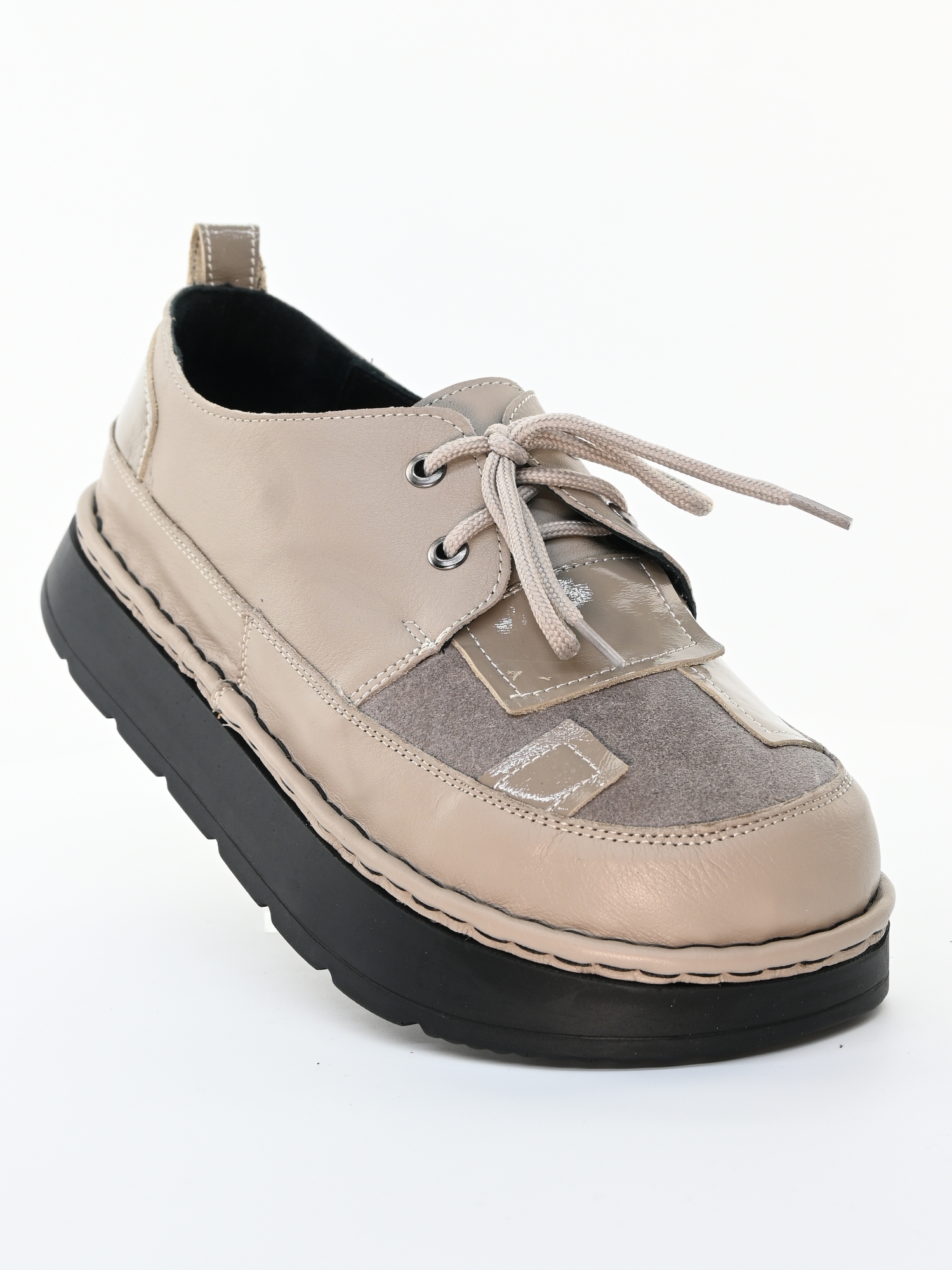 R15359 Туфли жен нат кож визон нат кож (37)