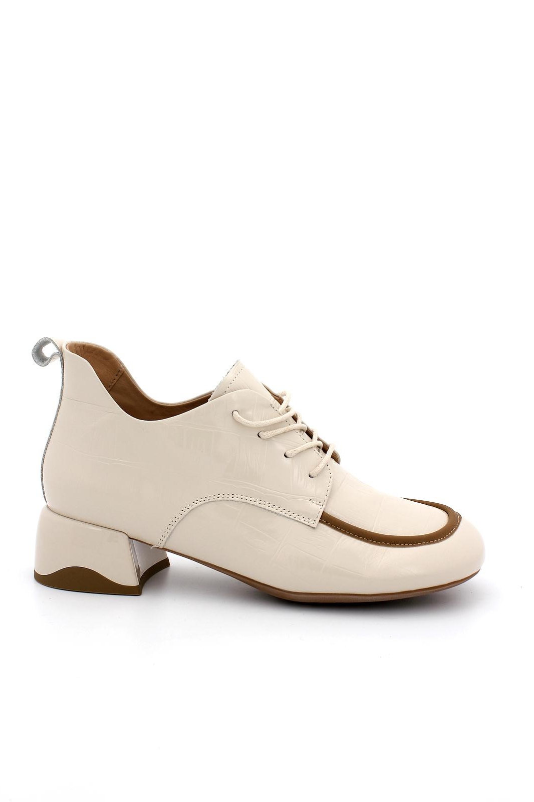 B5924B Туфли жен нат лак молоч нат кож (39)