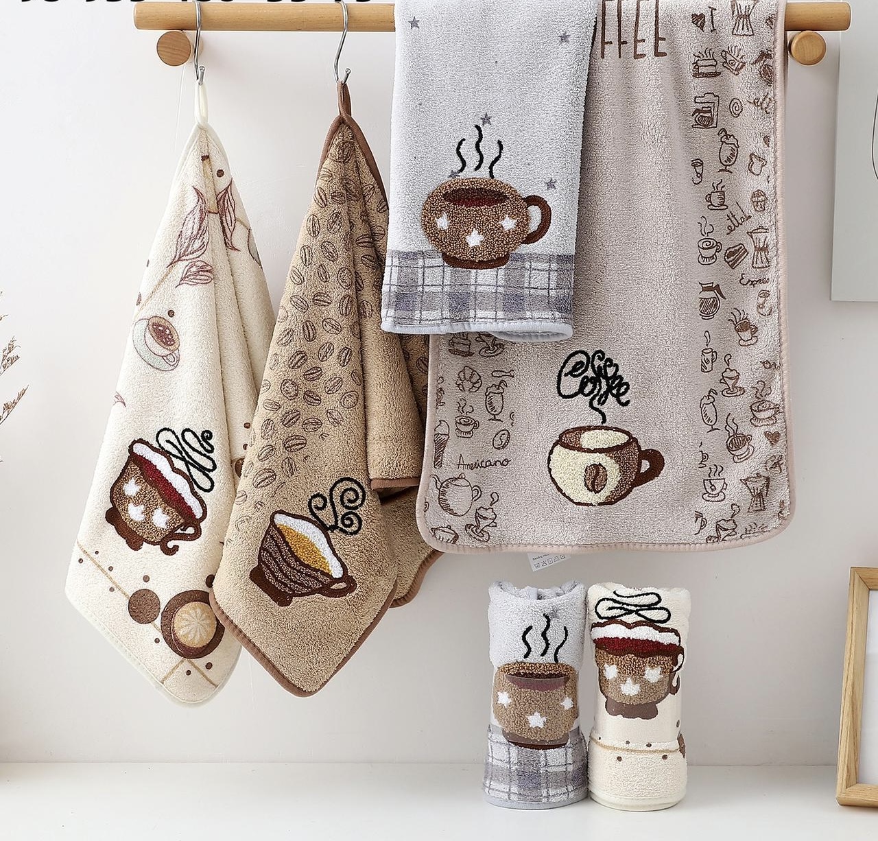 Полотенце микрофибра 98 - 935 ДОБРОЕ УТРО р-р 35х75