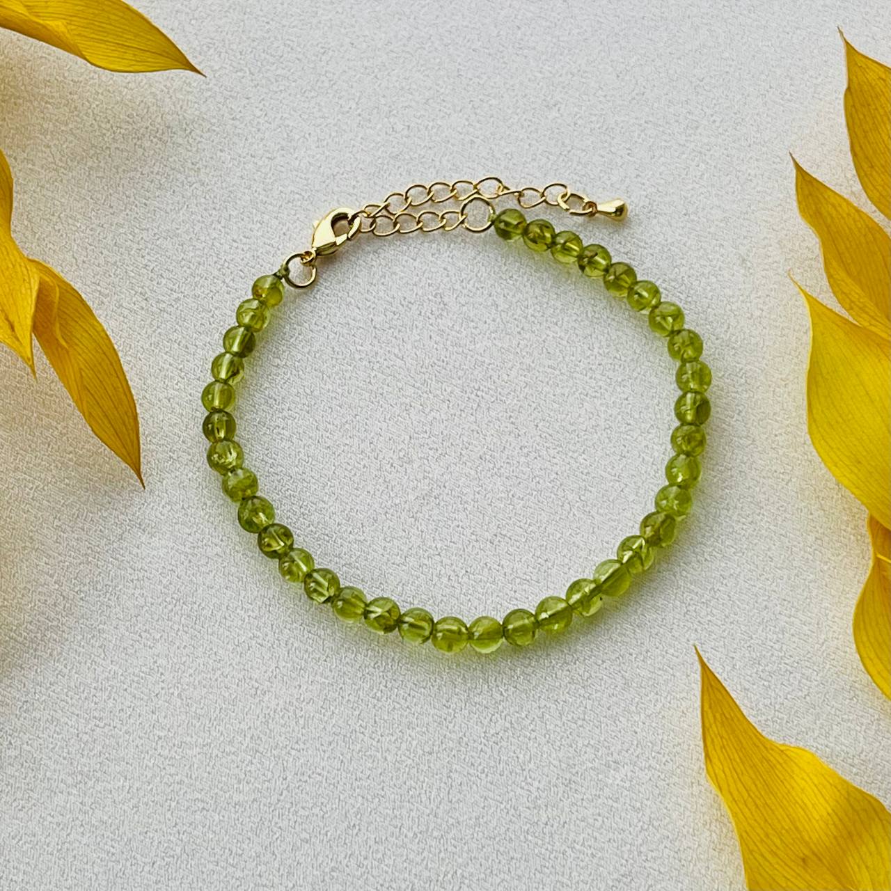 Радуга Самоцветов Браслет из Хризолита (Перидот)