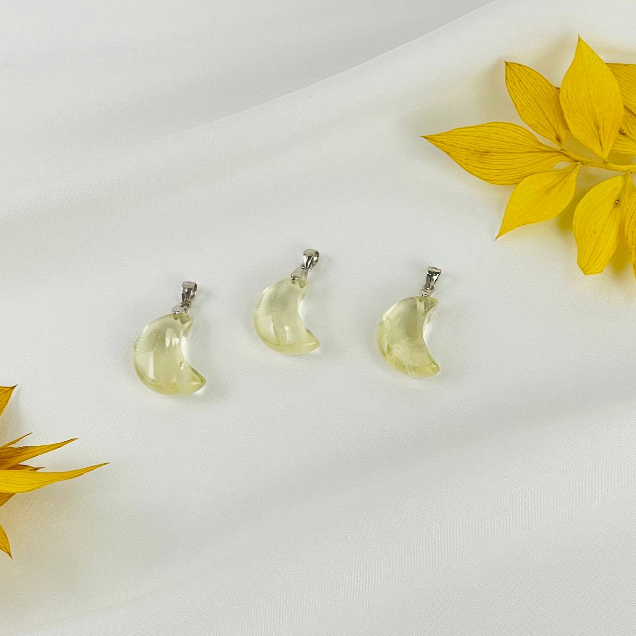 Радуга Самоцветов Кулон из лимонного Кварца