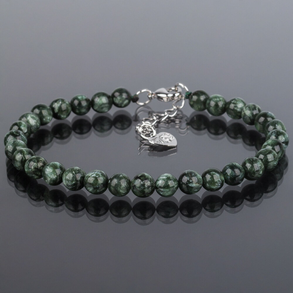 Радуга Самоцветов Браслет из Серафинита