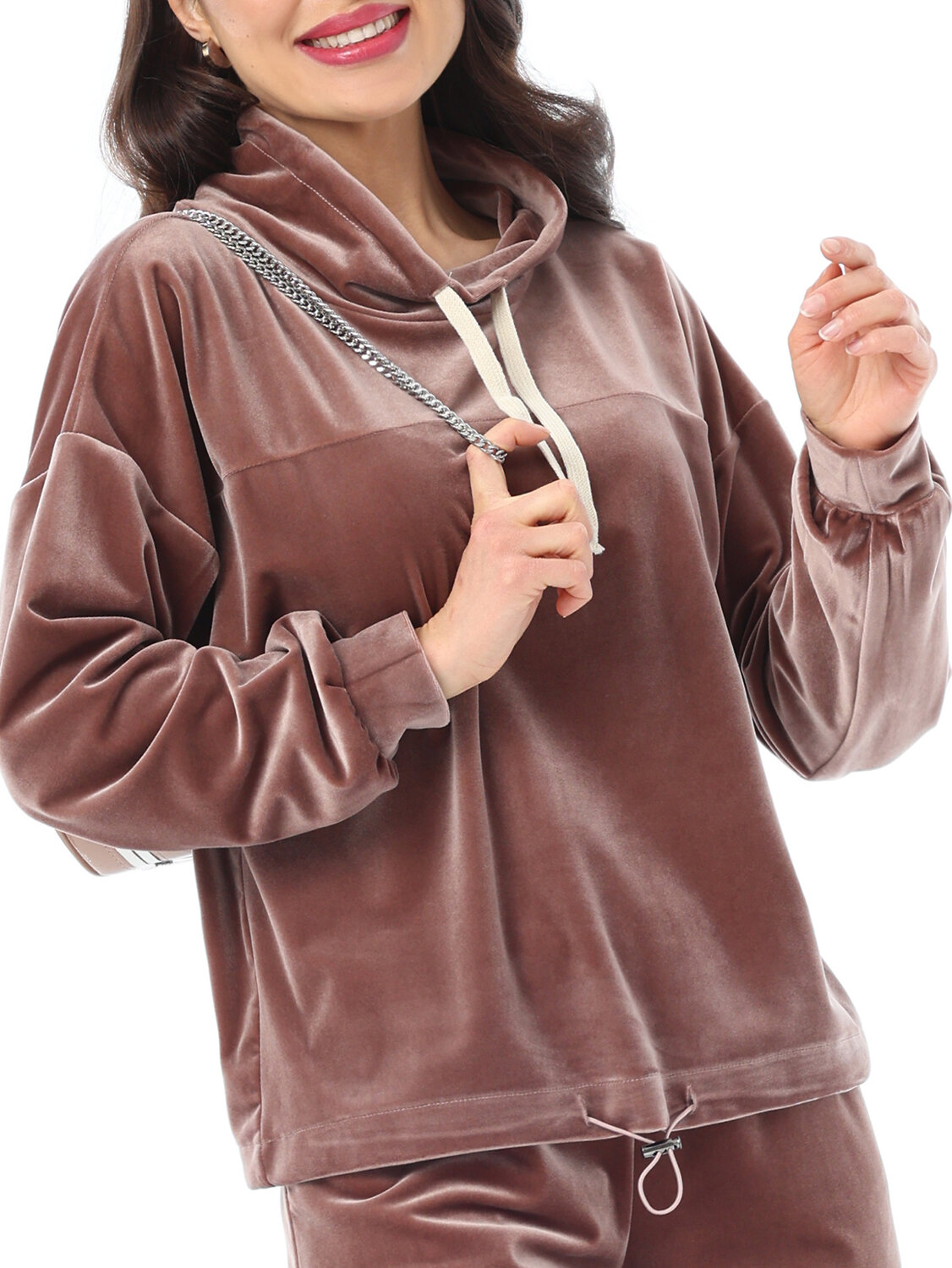 ст. цена2687руб.! DStrend Костюм К-1099Кофе с молоком