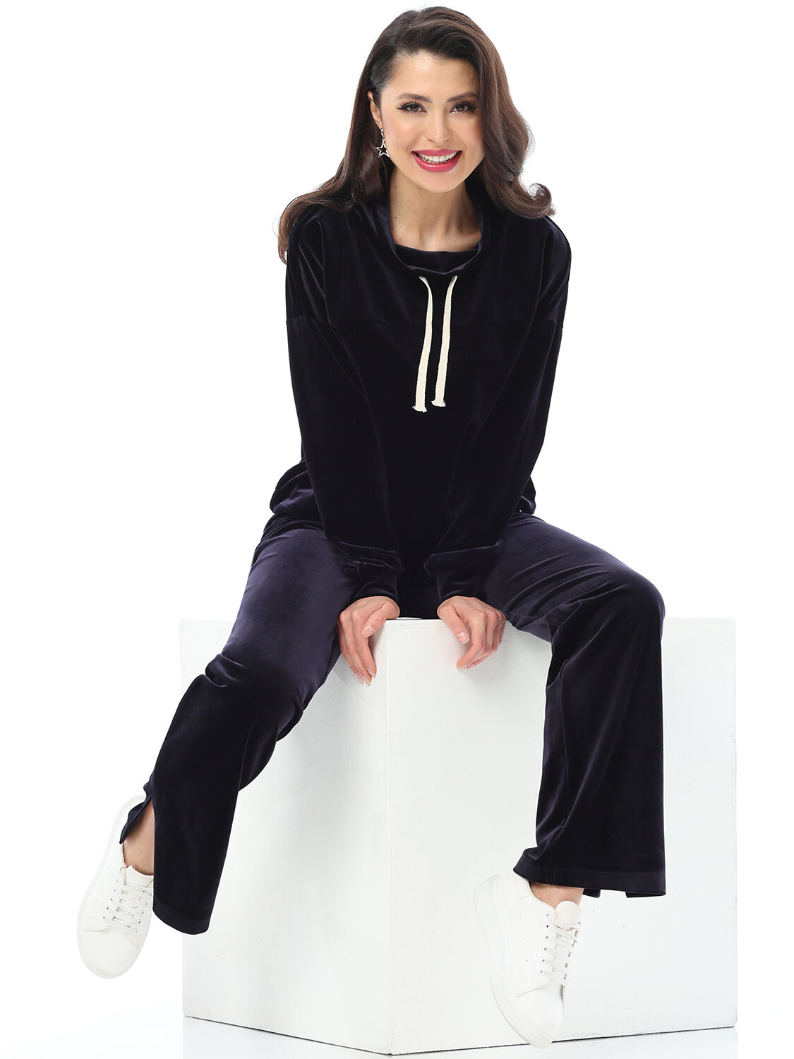 ст. цена2687руб.! DStrend Костюм К-1098Тёмно-синий