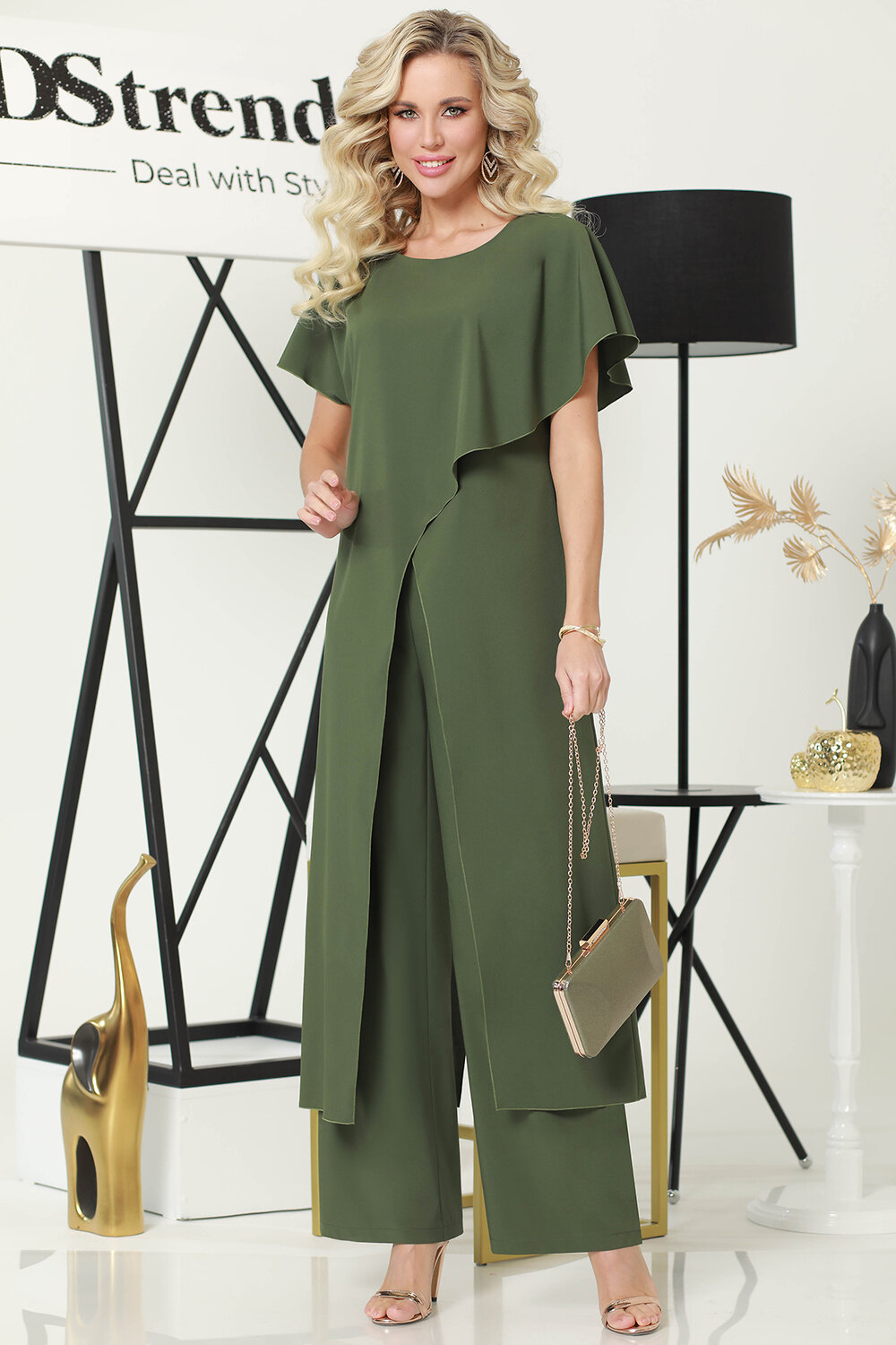 ст. цена2744руб.! DStrend Костюм К-0746Хаки