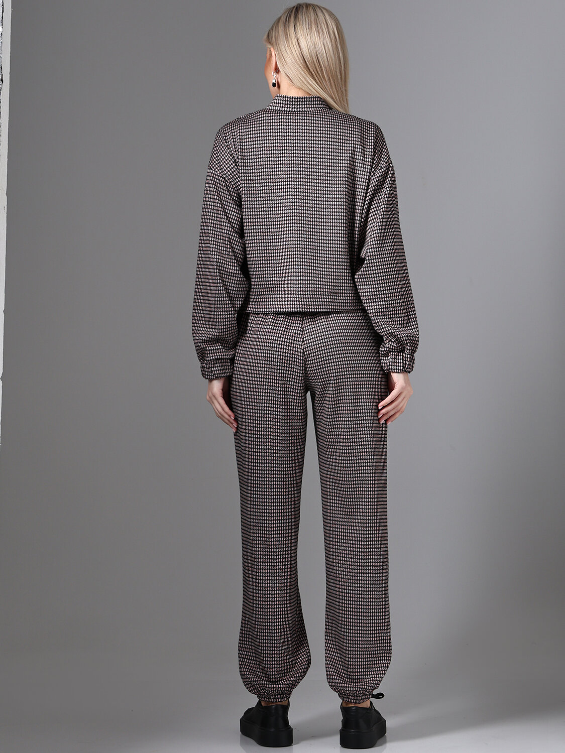 ст. цена3271руб.! DStrend Костюм К-1103Чёрный с розовым