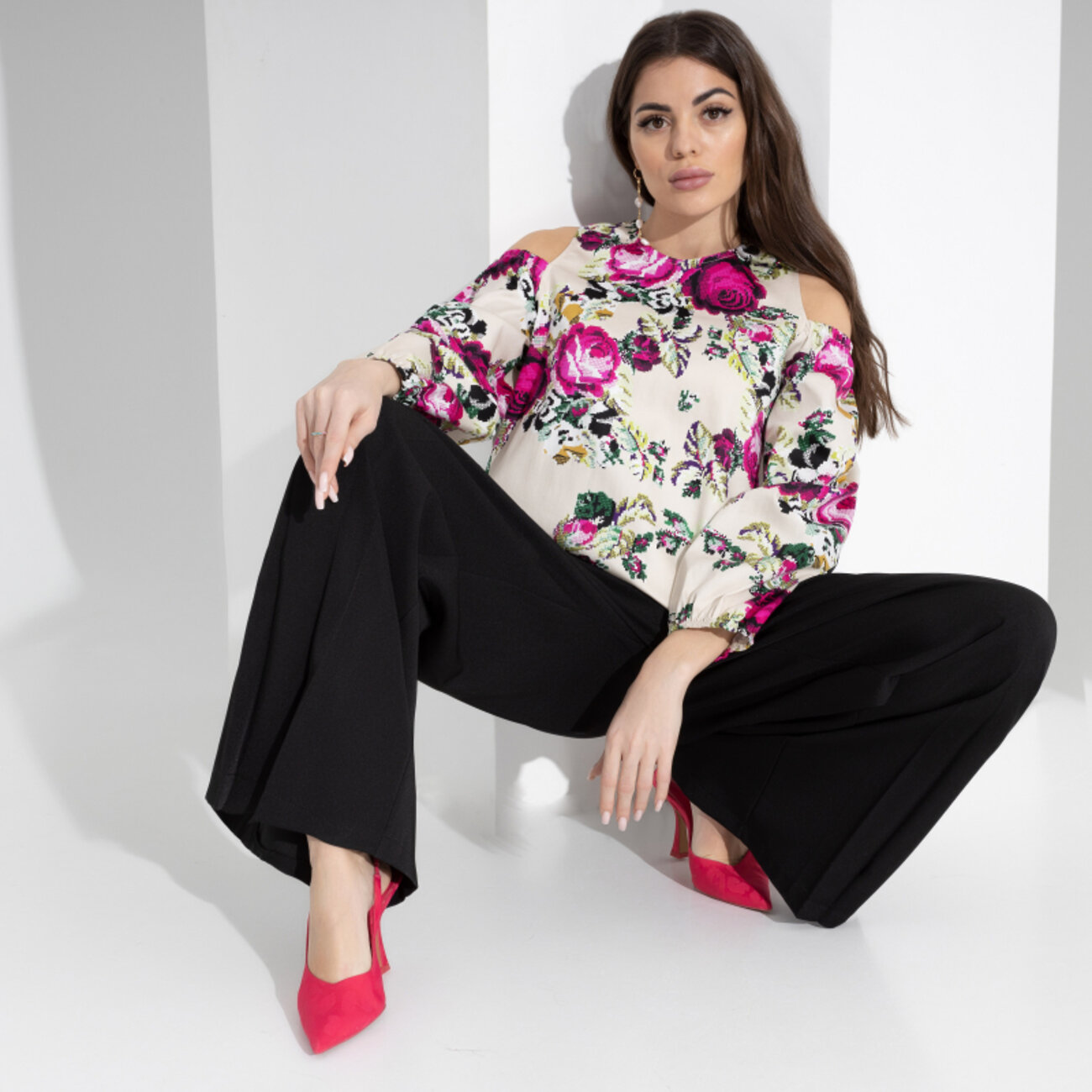 ст. цена1653руб.! CHARUTTI Блуза 8089