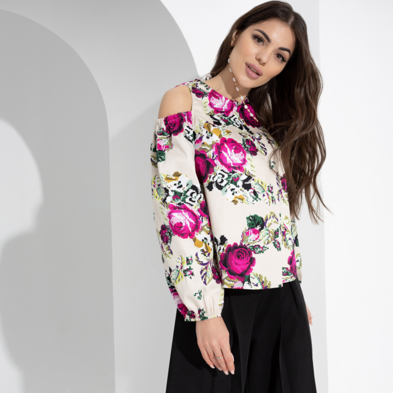 ст. цена1653руб.! CHARUTTI Блуза 8089