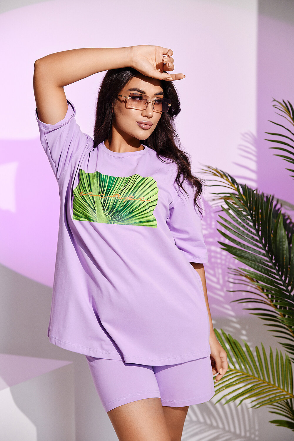 ст. цена1218руб.! Натали Костюм 83707сирень