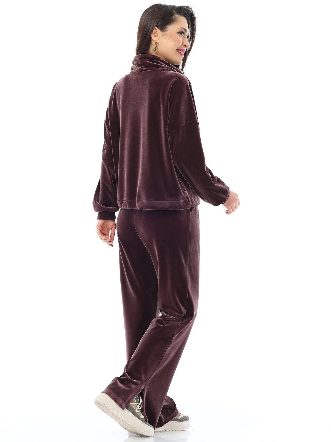 ст. цена3186руб.! DStrend Костюм К-1094Сливовый