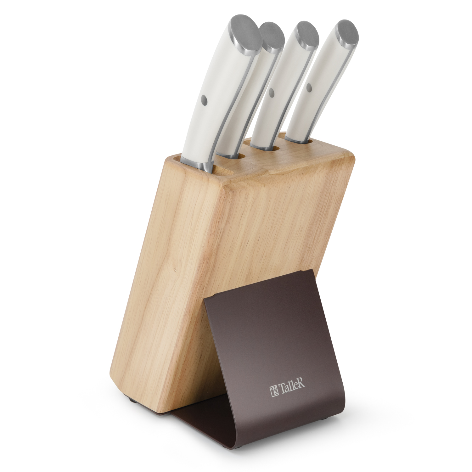 3679 р. 4545 р. 1 шт.доступно к заказу/ Набор ножей TalleR TR-22015 4 ножа и подставка Хюгге