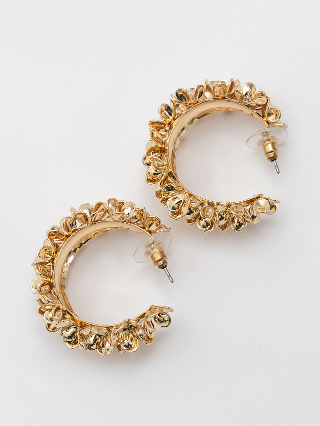 Серьги женские вечерние с застежкой-гвоздиком