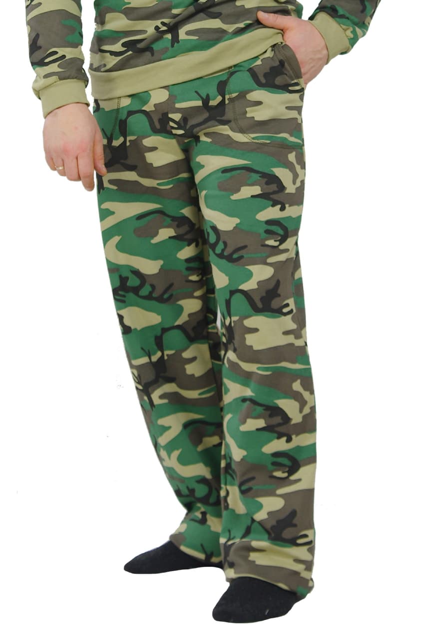 Брюки КМФ, хлопок (зеленый) РАСПРОДАЖА!!