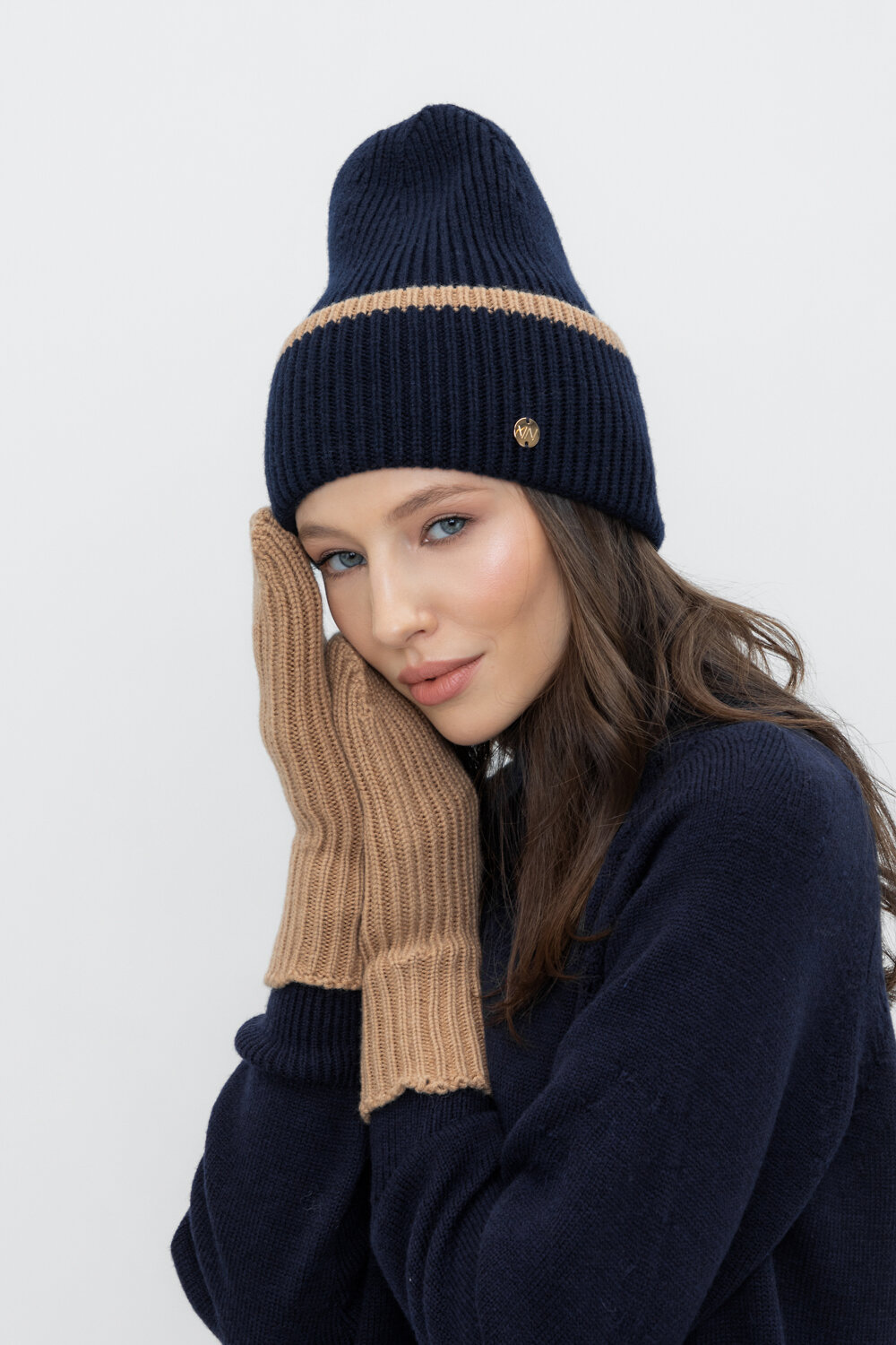 ст. цена1375руб.! VERY NEAT Шапка ЕВ 20007/24штемно-синий