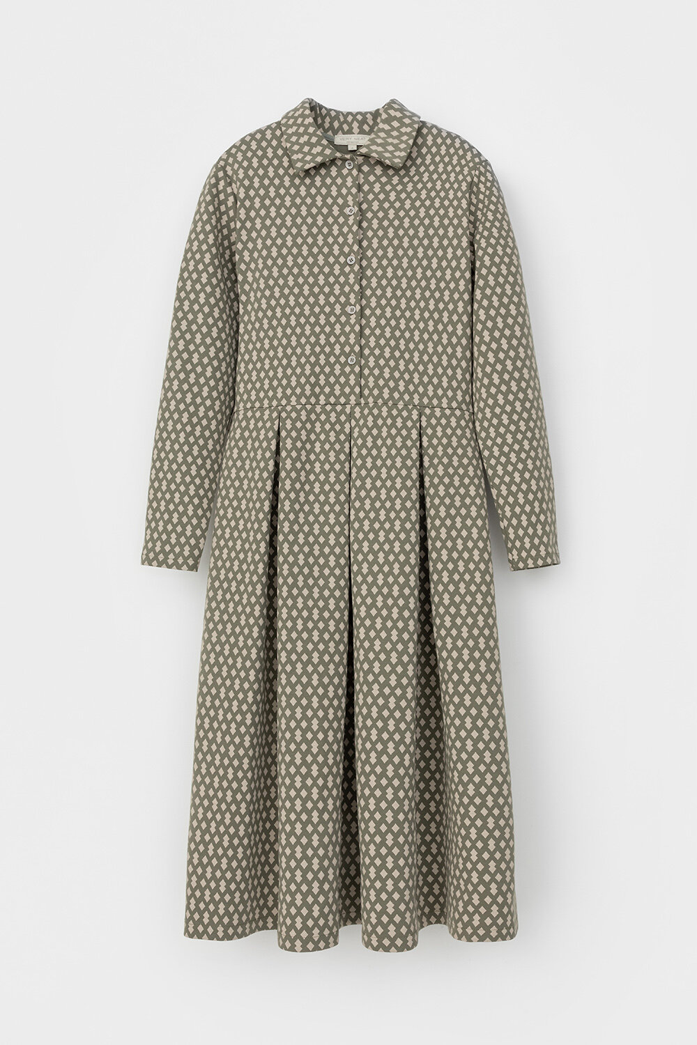 ст. цена5115руб.! VERY NEAT Платье ЕВТ 5055оливковый серый, ромбики