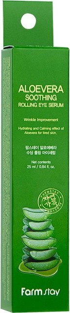 538 р. 768 р. FARMSTAY Aloevera Soothing Rolling Eye Serum успокаивающая сыворотка-роллер для области вокруг глаз с алоэ