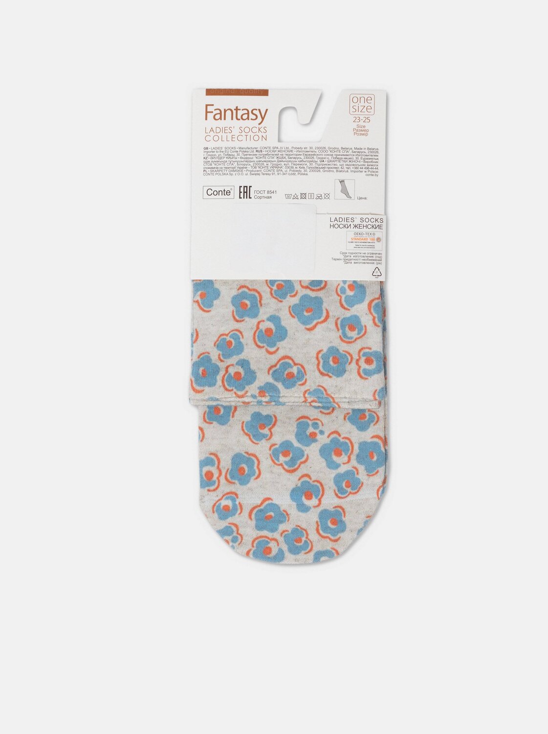ст. цена214руб.! Conte elegant Носки FANTASY