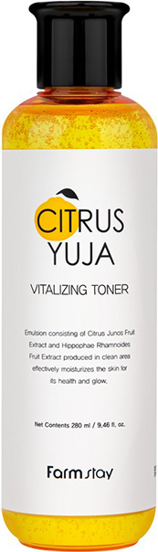 484 р. 806 р. FARMSTAY Citrus Yuja Vitalizing Toner тонер для сияния кожи лица с витаминами