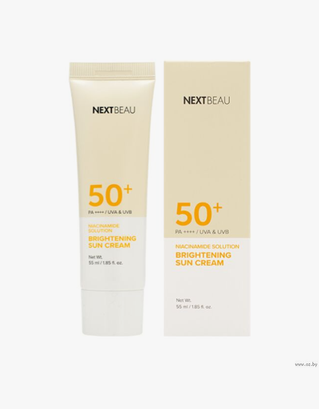 Выравнивающий солнцезащитный крем с ниацинамидом SPF 50+/PA++++ Niacinamide Solution Brightening Sun Cream (55 мл)