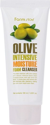 172 р. 245 р. FARMSTAY Olive Intensive Moisture Foam Cleanser Пенка для лица с оливой питательная