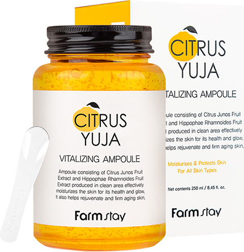 801 р. 1335 р. FARMSTAY Citrus Yuja Vitalizing Ampoule витаминизирующая сыворотка для лица