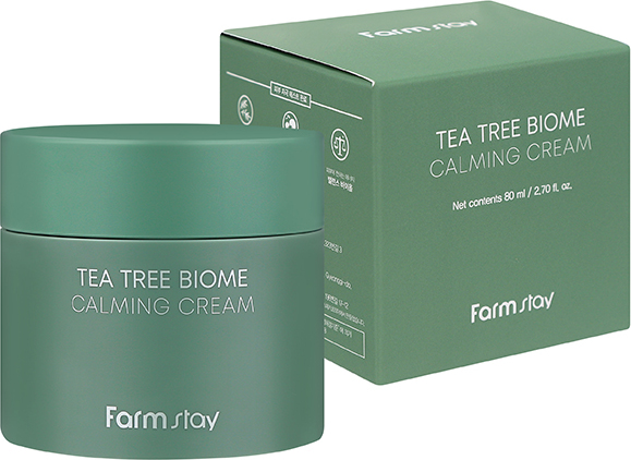 1315 р. 2191 р. FARMSTAY Tea Tree Biome Calming Cream успокаивающий крем для лица с чайным деревом