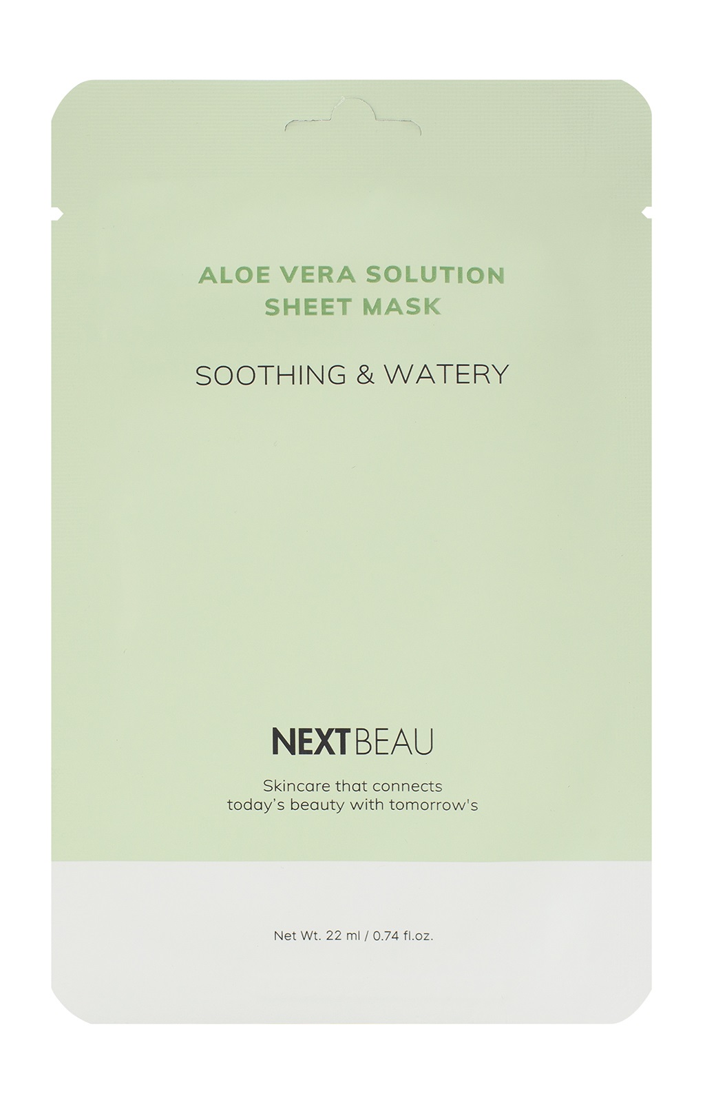 Успокаивающая тканевая маска с экстрактом алоэ Aloe Vera Solution Sheet Mask Soothing & Watery (22 мл)