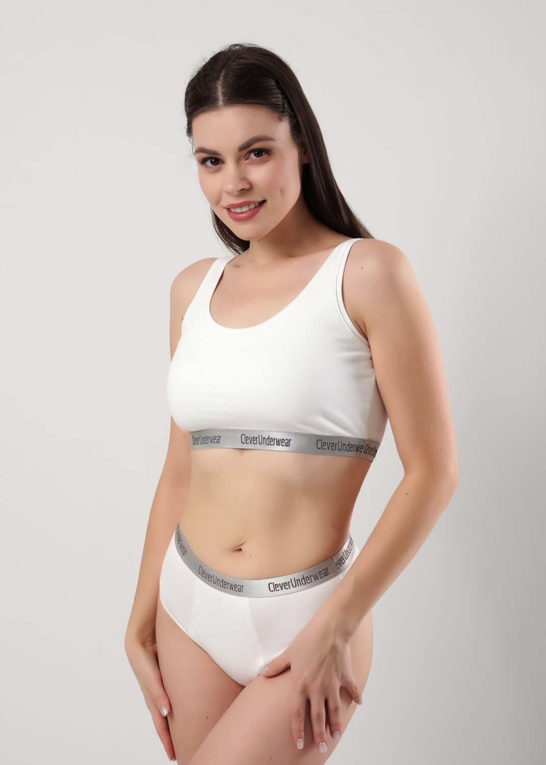 ст. цена450руб.! CLEVER Майка LT25-1159молочный