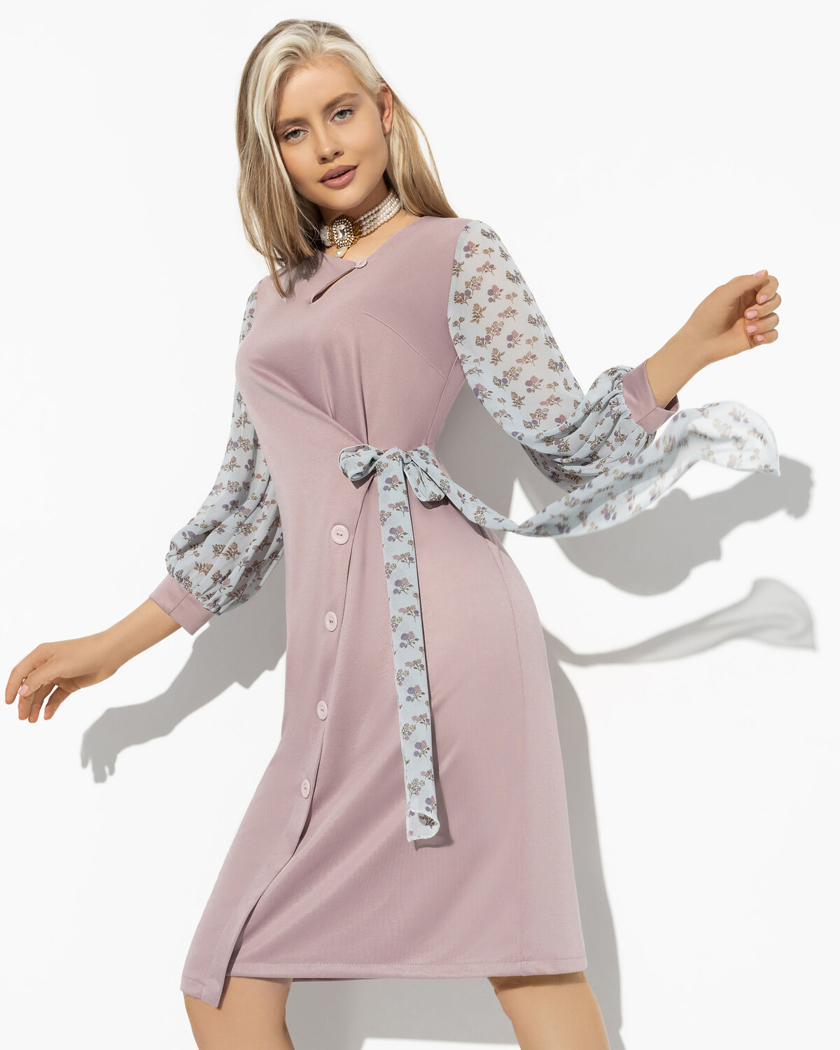 ст. цена2269руб.! CHARUTTI Платье 10369розовый