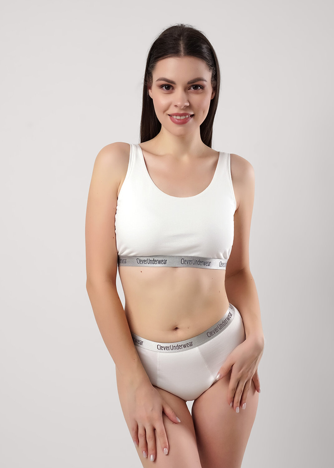 ст. цена450руб.! CLEVER Майка LT25-1159молочный