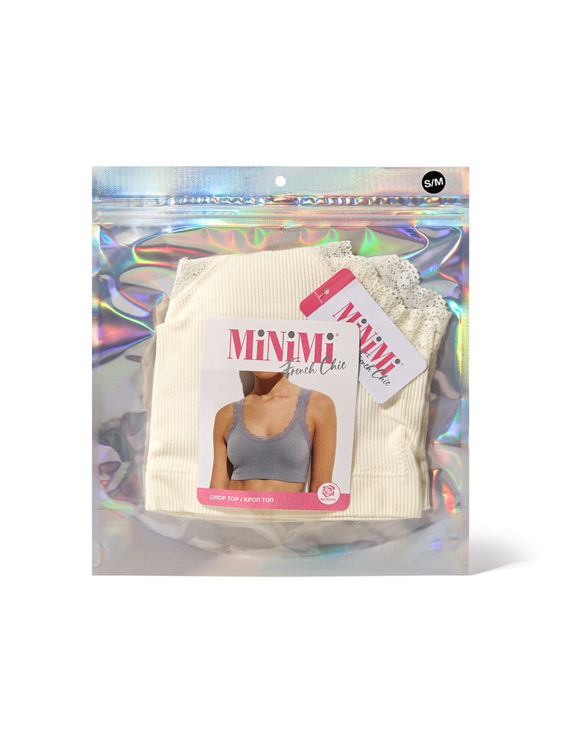 ст. цена633руб.! Minimi Топ Mi 1121S French Chic Майка