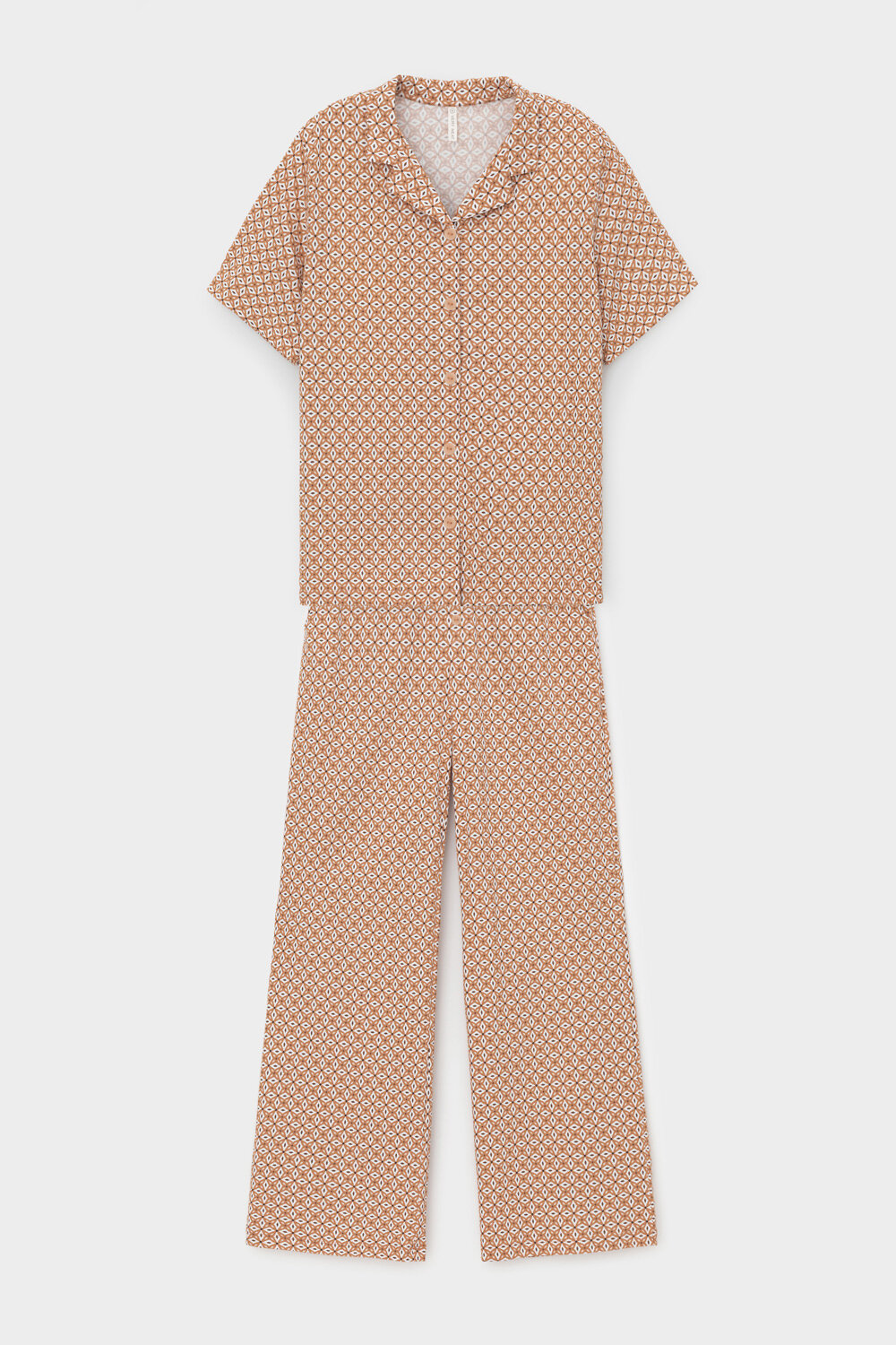 Trikozza Пижама Е 20158 сахар, геометрический орнамент 545658