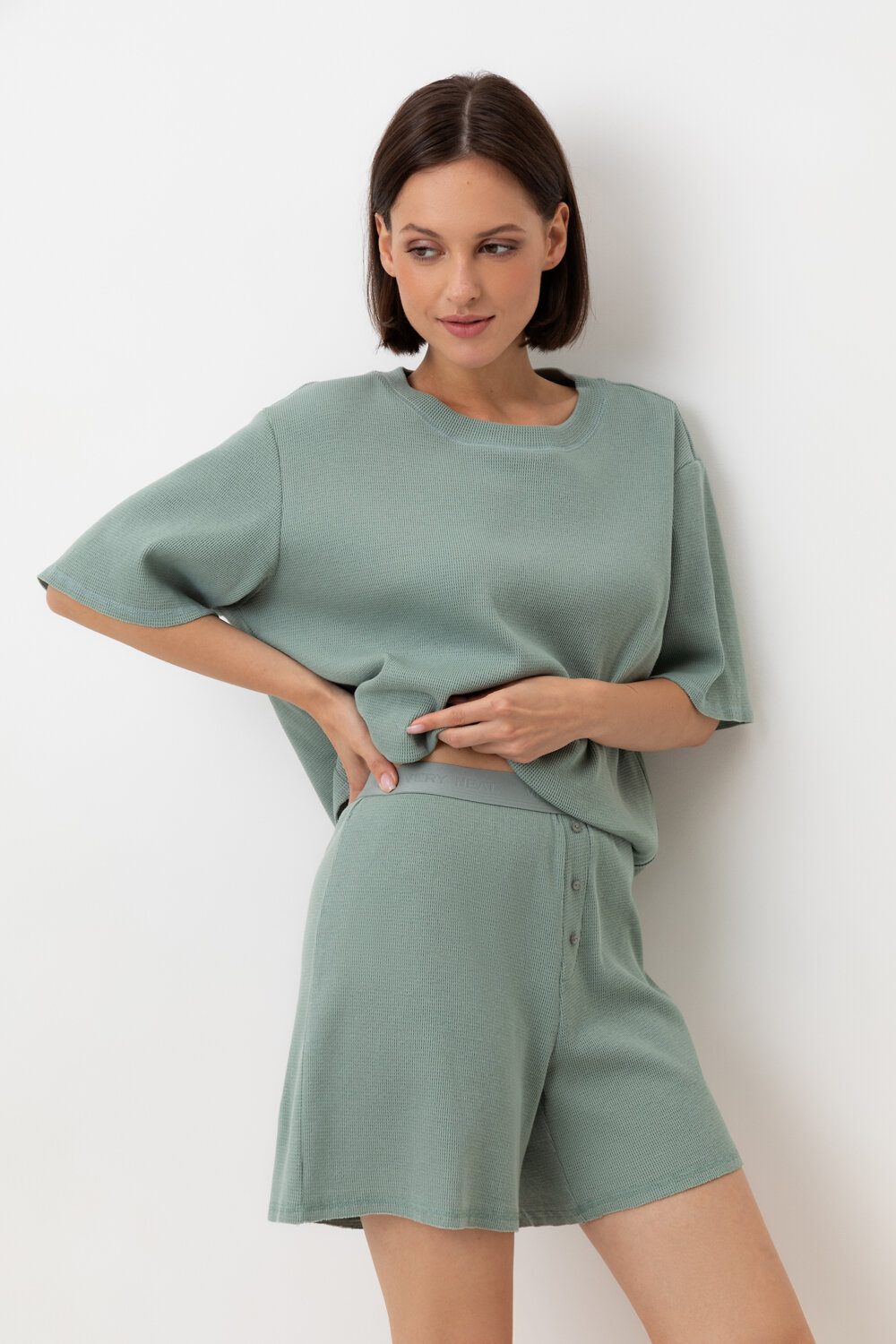 Trikozza Пижама Е 20149 сухой зеленый 545656