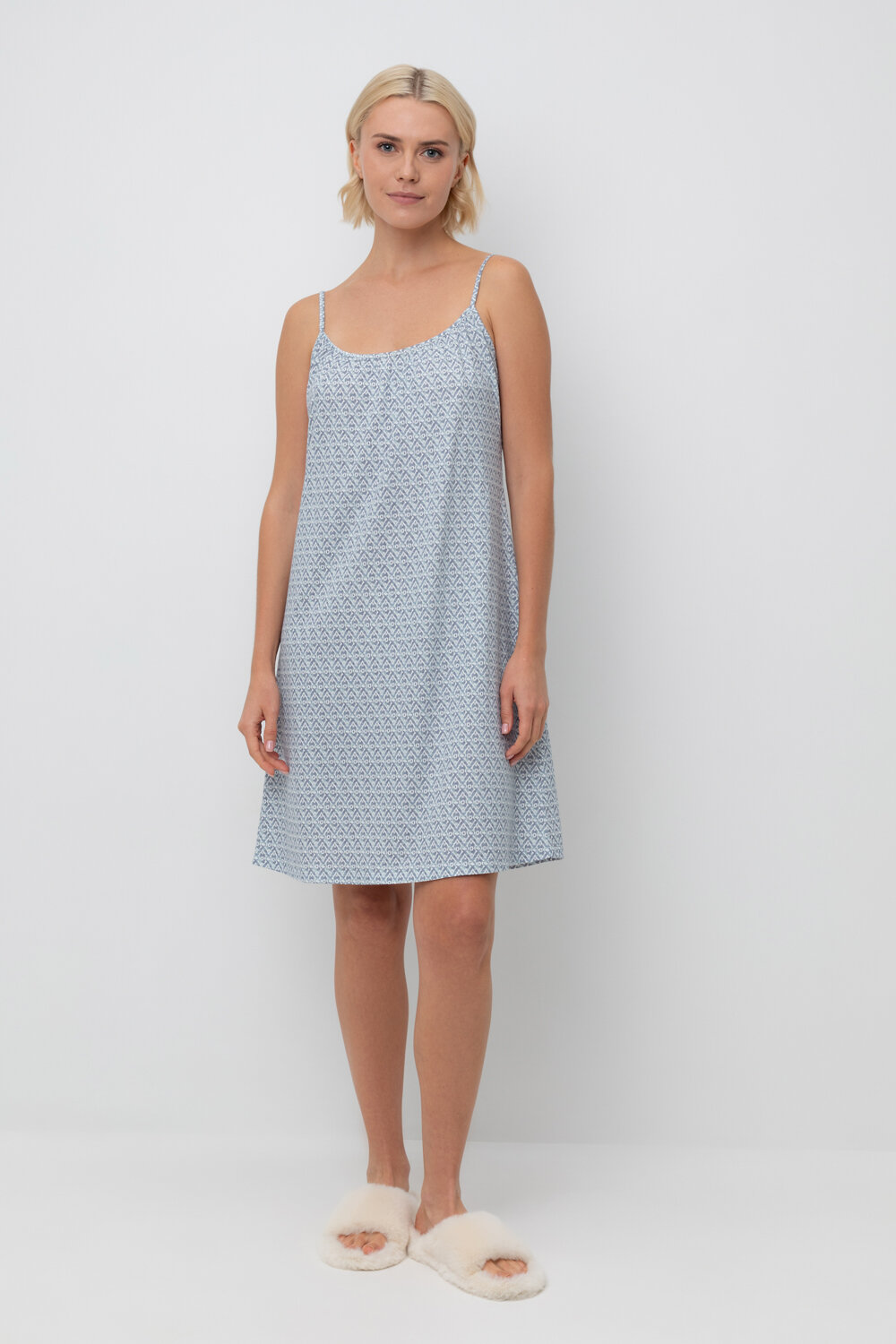 Trikozza Сорочка Е 10053 сахар, восточный орнамент 545660